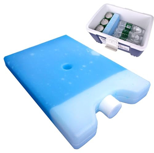 Bolsa de hielo para congelador, de larga duración, práctica solución de refrigeración multifuncional reutilizable para camping, , senderismo