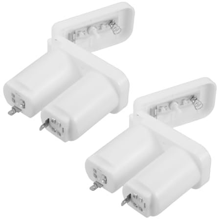 jojofuny 2Pezzi Scatola per Batterie per Scaldabagno Design e Portatile Facile Installazione Compatibile con Caldaie Gas Perfetta e Camper