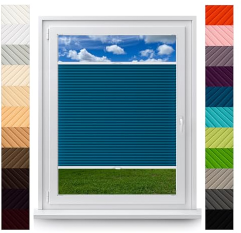 Concept Blinds XXL Estor Plisado Adhesivo sin Taladro 20-200x20-260cm