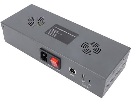 Fabater Poe Injecteur 150W Puissant ESD Gigabit Power Over Ethernet Injecteur pour Gen2 Dishy - Options de Charge Efficaces pour Plusieurs Appareils (Prise UE)