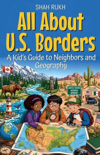 All About U.S. Borders: A Kid's Guide to Neighbors and Geography (USA Knowledge Books for Kids, Band 19)