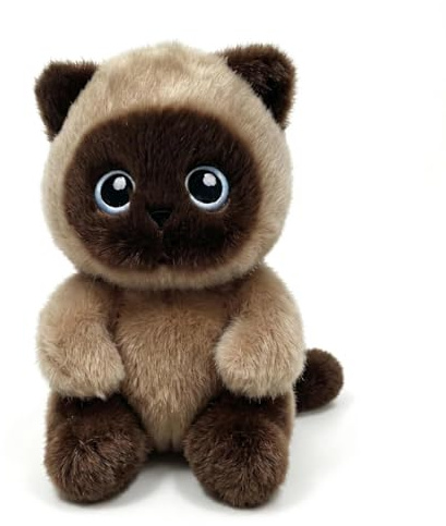 SINJAETRQ Squishy Cat Plush, Small Stuffed Animal 13cm, Soft Toy