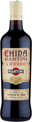 MARTINI China L'Amaro Liquore Aperitivo, 25% ABV, 70cl / 700ml, Infuso con Erbe ed Essenze Aromatiche