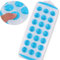 Easy Pop Out Silicone Ice Cube Tray with 21 Round Slots