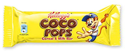 Kellogg's Kelloggs Coco Pops Cereal Bars - G, 1x25x20