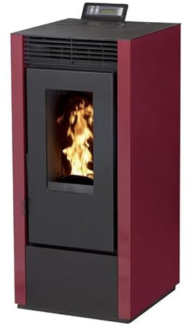 INTERSTOVES - Poêle à granules MARINA 11 Etanche - Bordeaux