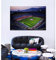 N / A Dekorative Drucke aus Leinwand NOU Camp Stadium Fußballplatz Wohnzimmer Home Wandkunst Dekor Holzrahmen Stoff Poster-60x80cm
