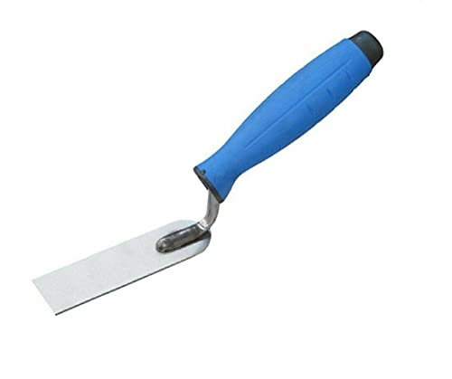 Toolty Stainless Steel Stucco Trowel - 30x160mm - Rubber Handle - DIY - TLTY-1740