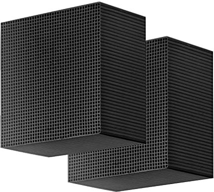 yanhe Cubo di purificazione dell'acqua Nano cubi di carbone attivo Cubi di purificazione dell'acqua, filtro cubo dell'acquario per serbatoio di acqua del serbatoio di pesce, Cubi di carbone per