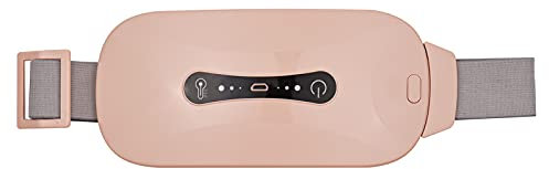 Layhou Menstrual Heating Pad, Mothers Day Gift, Electric Abdominal Heating Hot, USB Cable Wireless with 3 Heat Levels and 3 Vibration Massage Modes, Uutus Heating Pad, Back Pain for Women or Girls
