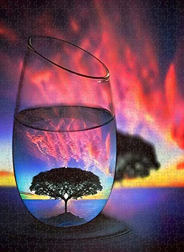 Adult Jigsaw 7000 Pieces Tree In A Cup Toy Relaxation Puzzle
