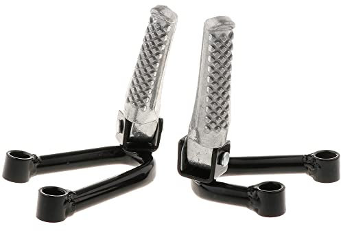 Riloer Accessoires de VTT universels, support de pédale arrière pour moto cross-country, pédales pour repose-pieds arrière passager