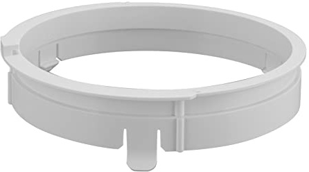 Oumefar Adaptateur de Tuyau d'échappement de climatiseur, Interface de Conduit d'échappement de climatiseur ABS Blanc réglable Lavable pour la pièce Home