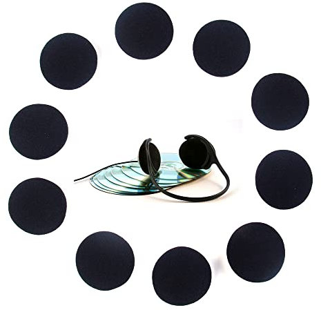 10Pcs 50mm Foam Ear Pads Headphone Pads Ear Cushions, Comfort Foam for Headphone Earphone 2 Inch (50mm)