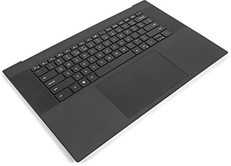 Dell XPS 9700/9710 Palmrest/Touchpad & US/INT ENGLISH Backlit Keyboard - 0W20R5 + 0MV93T (J0YPH) (Renewed)