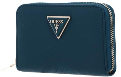 GUESS Meridian SLG Medium Zip Around Wallet Teal