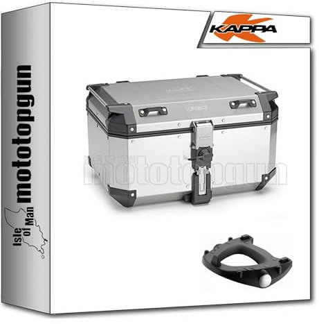 MOTOTOPGUN Kappa kfr580a + kr7711 + km5 Koffer kfr580a + Trager kompatibel mit KTM 390 Adventure 2020 2021 2022 2023