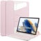 Keyboard Case for Samsung Galaxy Tab A9 Plus 11 Inch 2023-7 Color Backlit, 360° Rotating Cover with Detachable Wireless Bluetooth Keyboard,Pink