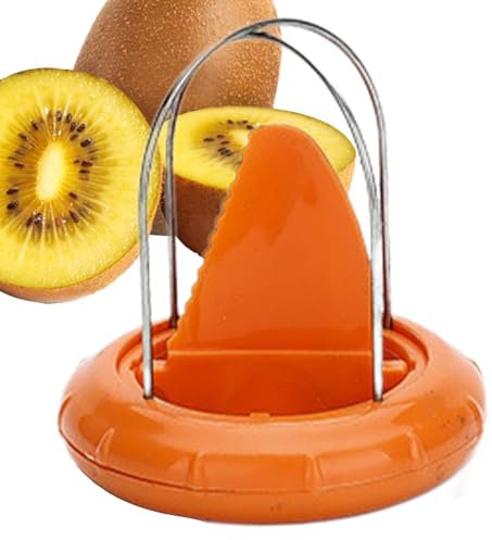 Anloximt Coupe-éplucheur de kiwi, outil d'épluchage de fruits - Outil de base pour creuser des fruits de cuisine,Machine à éplucher manuelle, outil de noyau de creuser de fruits lavable au