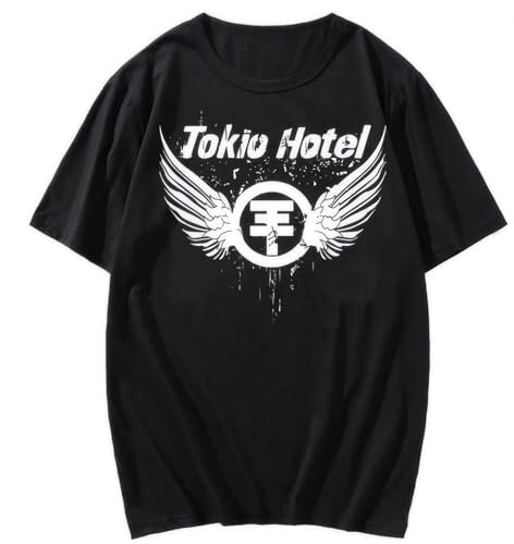 Tokio Hotel Band Graphic T Shirt Men Women Summer Couples Dress Manga Tops Rock Band Japan Tee Camisetas