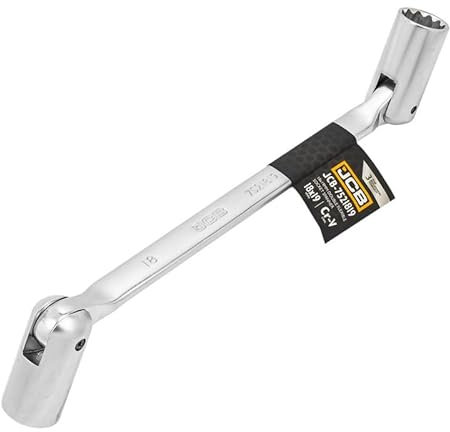 JCB Flexibler Doppel-Steckschlüssel (18 x 19 mm, flexibler Doppelsteckschlüssel)