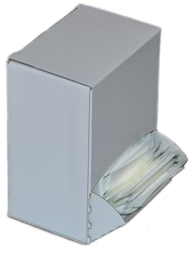 AROBA 500 Dentamin Zahnstocher, einzeln hygienisch gehüllt, 500 Stück in Spender Box