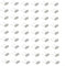 Bebykilemi Lawn Dethatcher Tines, Replacement Scarifier Parts, for Maintaining Healthy Lawns, Compatible With for 29272 27022 2500600G(54pcs)