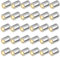 Lot de 30 mini lampes LED blanc chaud pour maison de poupée, utilisées pour la construction et la décoration de vitrines, pour travaux manuels, micro LED avec batterie, petites lumières LED pour blocs