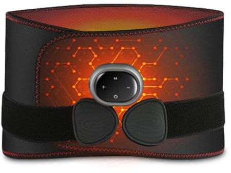 Heizkissen Wärmekissen, Wärmegürtel für Rückenschmerzen, Heizkissen Kabellos mit 5 Wärmestufen 3 Vibrationsmodi, 140CM Vibrationsmassage Heizdecke Wärmekissen mit Auto-off, für Rücken Lende Bauch