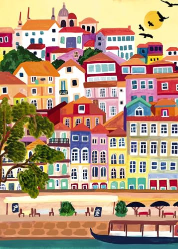 Pieces & Peace Puzzle Porto Portugal 500 Teile Puzzlespiel