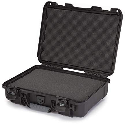 NANUK 910 Wasserdichter Hartschalenkoffer Mit Plüschschaumeinlage - Schwarz
