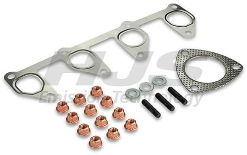 HJS 82 14 1866 Montagesatz Katalysator Kompatibel mit OPEL Meriva A X03