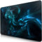 Sidorenko Gaming Mauspad | Mousepad | spezielle Oberfläche verbessert Geschwindigkeit und Präzision | Fransenfreie Ränder | rutschfest | Blau