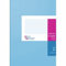 K+E Geschäftsbuch A5 40 Blatt 2 Spalten Karton hellblau