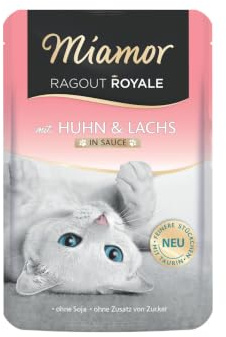 Miamor Ragout Royale in Sauce Huhn & Lachs 22 x 100g
