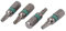 sourcing map T15 Sechskant Torx Sicherheits Schraubendreher Bit Grau 25mm Länge 4Stk de