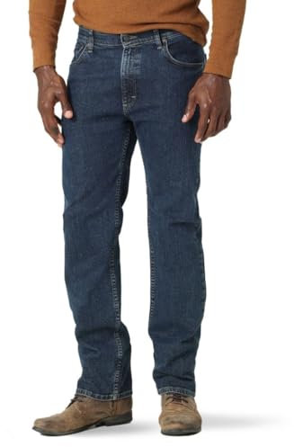Wrangler Authentics Herren Jeans Regular Flex, Regular Straight Fit, Straight Leg