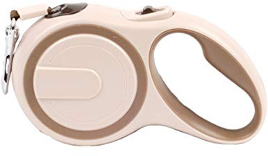 Mingdoo Ausziehbar Haustierleine Automatische Leine Roll-Leine Einziehbare Klassische Hundeleinen - Khaki, 3M