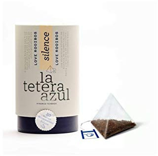 LA TETERA AZUL Infusión De Rooibos Premium Con Menta Y Chocolate. Infusión Relajante. Love Rooibos. Bote De 20 Pirámides.