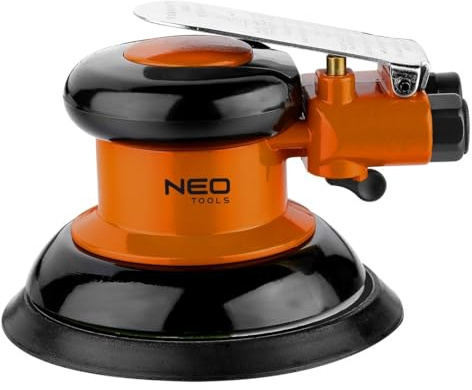 Neo Pneumatischer, luftbetriebener Schwingschleifer, 150 mm (5 mm Orbit)