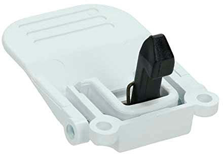 ELECTROTODO Cierre puerta compatible con lavadora Fagor, Edesa, Brandt, Aspes, Smeg COLOR BLANCO ST0024015