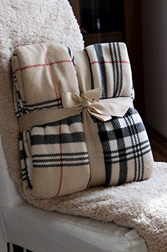 Daunex Coperta in Morbido coralcon Retro agnellato Art. Boston - Beige, Dimensione 1