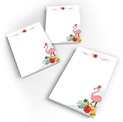 Junapack Lot de 12 mini carnets de notes flamant rose pour anniversaire d'enfant - Format A7