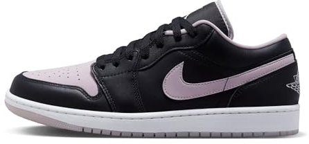 Nike Tenis Air Jordan 1 Low SeRunning para hombre, NEGRO/LILA HIEDA-BLANCO, 11 UK (12 US)