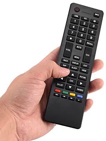Te pour 24E2000, Télécommande pour TV, Télécommande pour TV, Télécommande Universelle pour TV TV Télécommande De Remplacement pour HTR A18M 55D3550