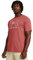 Under Armour Global Foundation Herren-T-Shirt, kurzärmelig, (611) Sedona Rot/Weiß, Mittel