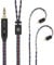 Yinyoo KBEAR 2-Meter MMCX Abnehmbares Kabel, Kupfer-Silber Ersatz-Kopfhörerkabel für TIN-HIFI T2/T2 Plus/T4/SE315/SE425/SE535/SE846/SE215/UE900 Kopfhörer (MMCX, 3,5mm, Braun-Blau)
