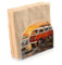 Serviettenhalter, roter Bus am Strand, Serviettenhalter für Tische, Küche, Restaurant, Heimdekoration, Cartoon, dekorativer Halter für Abendessen, Papierservietten