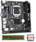 Reapyyt ITX H61 Desktop Motherboard + I3-2120 +1X8G DDR3 1600MHz RAM CPU LGA 1155 Supporto fino a 16GB RAM Slot 100M Scheda di Rete Ricambio Accessori