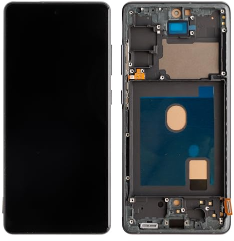 SwarKing Écran numérique TFT de rechange compatible avec Samsung Galaxy S20 FE SM-G780F SM-G780F/DSM (noir avec cadre) Écran tactile LCD Digitizer Montage avec outil de réparation - 6,5 pouces
